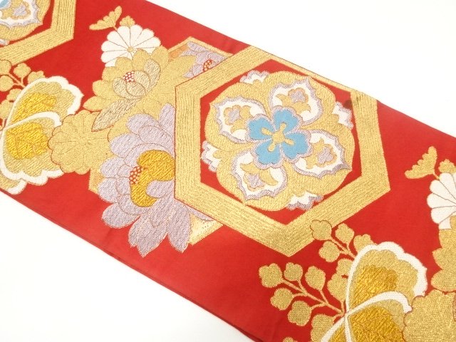 JAPANESE KIMONO / ANTIQUE TORTOISESHELL SHELL / FLORAL / PAULOWNIA / C